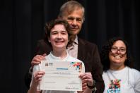 Conselheiro Jacir Venturi representa o CEE/PR na Olimpíada Paranaense de Matemática 2025