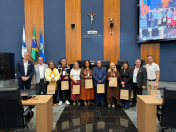 Presidente do CEE/PR participa da solenidade de abertura de Seminário da Uncme no Paraná