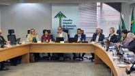 Conselheiros tomam posse durante a 7ª Reunião Ordinária do Conselho Pleno