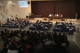 Conselheiro Jacir Venturi representa o CEE/PR na Olimpíada Paranaense de Matemática 2025