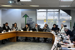 Seed apresenta ações desenvolvidas para recomposição da aprendizagem aos membros do Colegiado