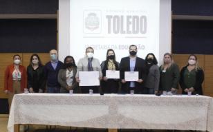 Conselheiro Participa da Cerimônia de Posse da Presidente do CME de Toledo