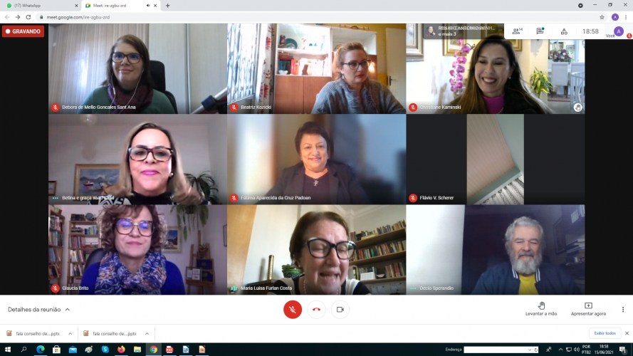 Professora Maria Luiza Furlan Costa (UEM) e Glaucia Brito (UFPR) fazem palestra na Câmara da Educação Superior