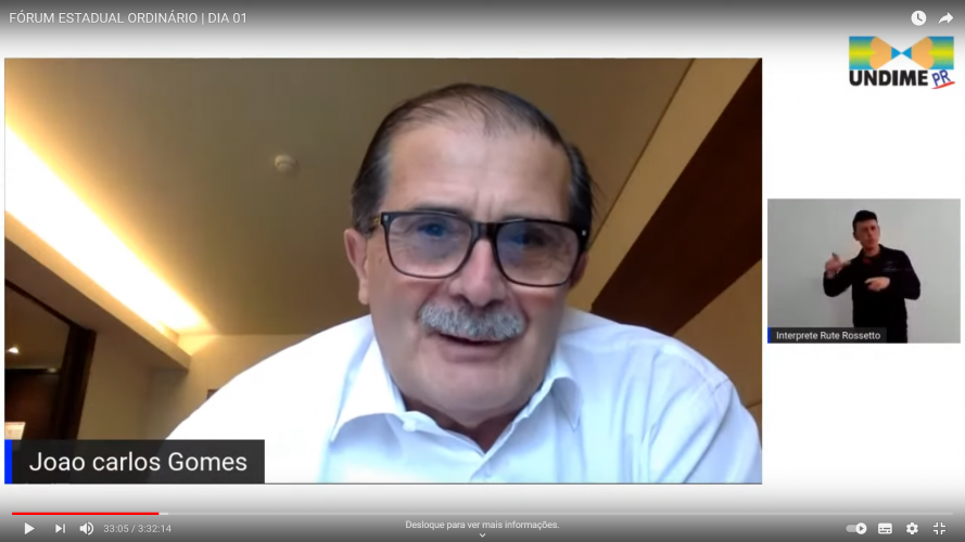 Presidente do CEE/PR participa do 18.º Fórum Estadual da Undime/PR