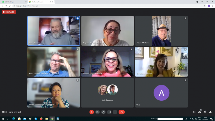 Prof.ª Dra. Augusta Maria Bicalho faz palestra sobre Formação Docente na CES