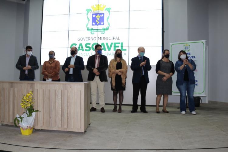 Conselheiros do CEE/PR participam da posse da Presidente do CME de Cascavel