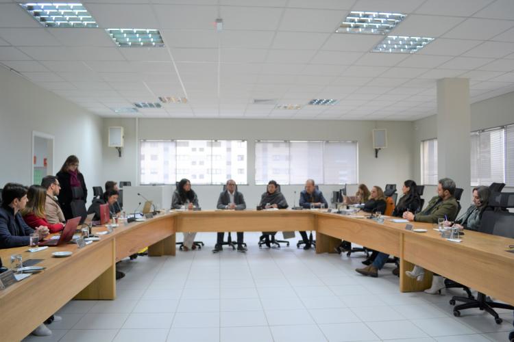 Reitor e Pró-reitores da UNESPAR visitam o CEE/PR