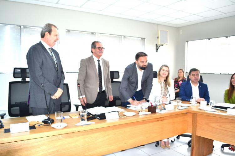 Posse de Novos Conselheiros Titulares e Suplentes na 10.a Reunião Ordinária de 2023