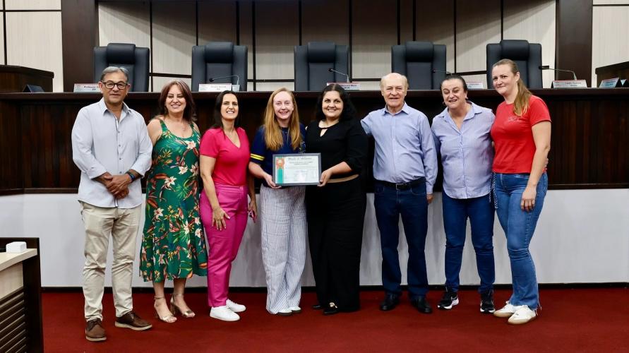 Conselheiro Flávio Vendelino Scherer recebe Moção de Aplausos da Câmara Municipal de Toledo