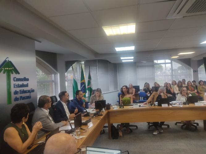 Secretário de Estado da Educação apresenta ao Colegiado o Plano Estratégico de Trabalho para 2026