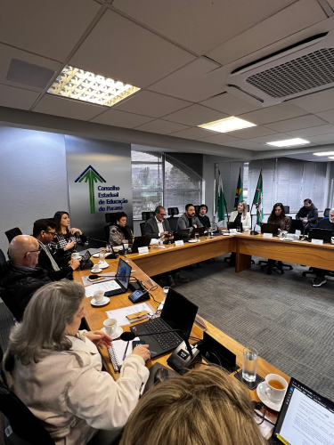 Seed apresenta ações desenvolvidas para recomposição da aprendizagem aos membros do Colegiado