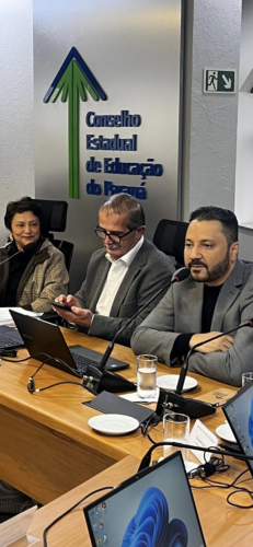 Seed apresenta ações desenvolvidas para recomposição da aprendizagem aos membros do Colegiado