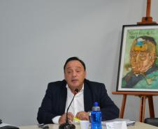 Deputado Estadual Hussein Bakri visita o CEE/PR