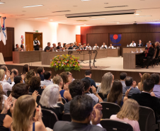 CEE/PR participa da Posse do Reitor e do Vice - Reitor da UNIOESTE