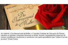 DIA INTERNACIONAL DAS MULHERES 
