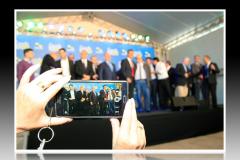 PRESIDENTE E SECRETÁRIO DO CEE-PR NO LANÇAMENTO DO PROGRAMA ESCOLA 1000
