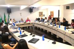 Visita alunos da UEM
