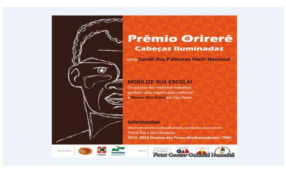 PRÊMIO ORIRERÊ – CABEÇAS ILUMINADAS 2015 PRÊMIO ORIRERÊ – CABEÇAS ILUMINADAS 2015