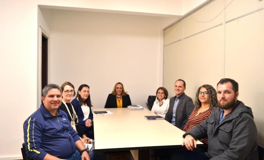 Visita Chefe do NRE Telêmaco Borba Visita Chefe do NRE Telêmaco Borba