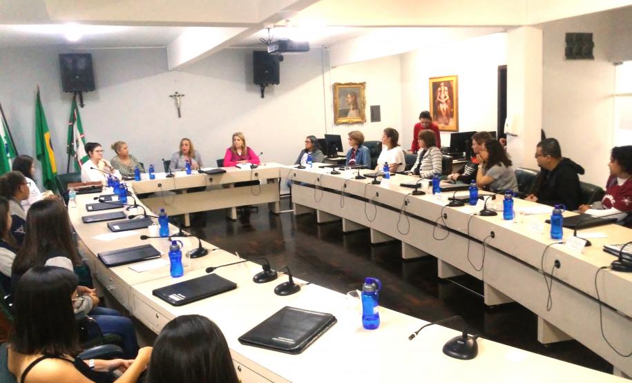 Visita alunos da UEM Visita alunos da UEM