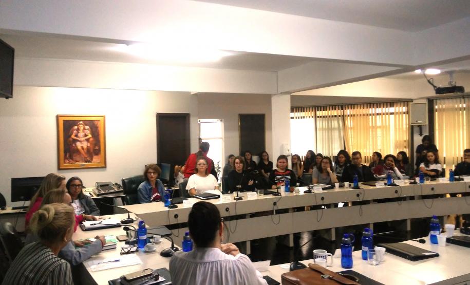 Visita alunos da UEM Visita alunos da UEM