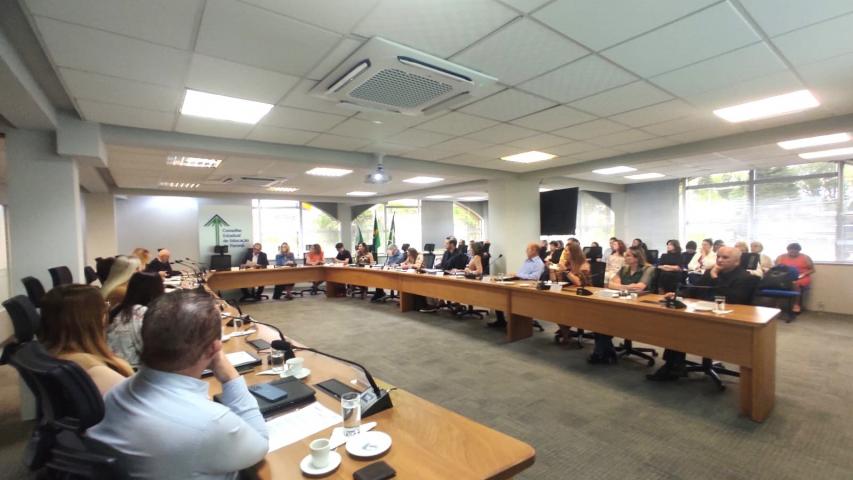 Trabalhos realizados na 9.ª Reunião Ordinária do CEE/PR entre 06 a 10 de outubro de 2025